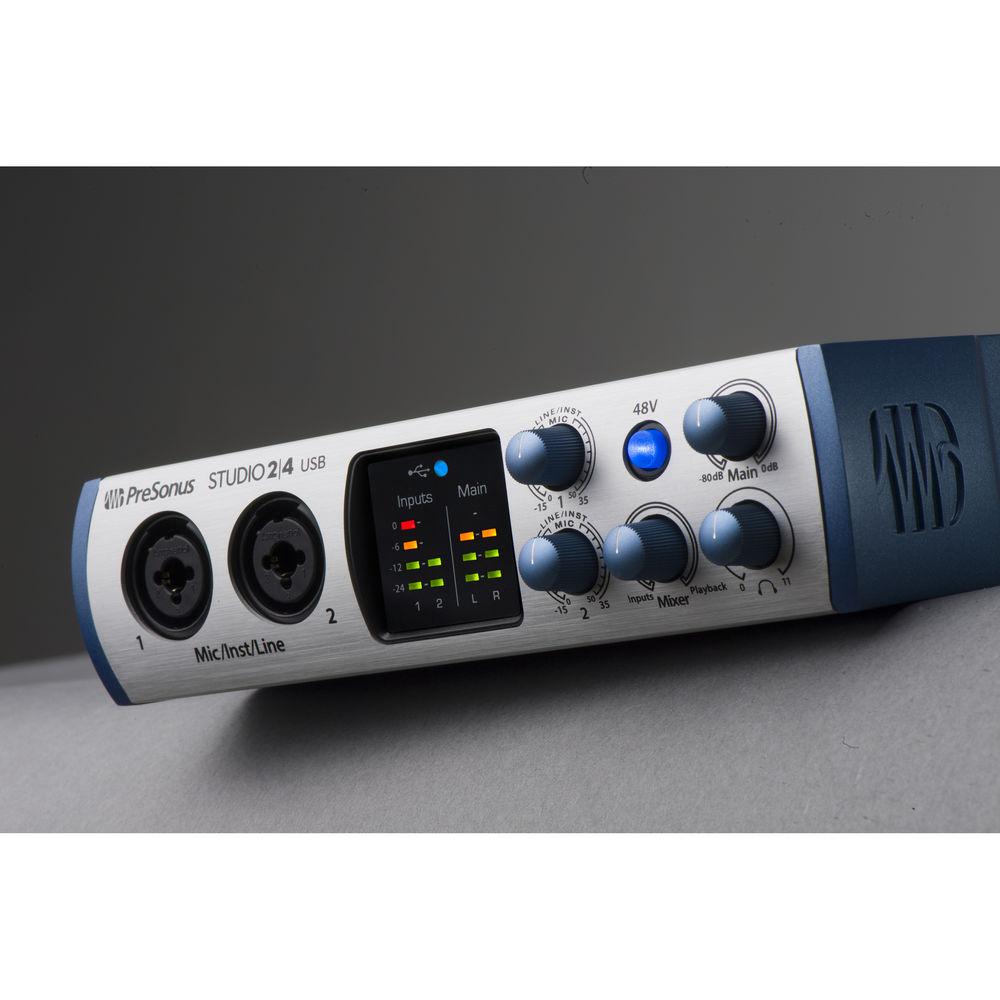 PreSonus Studio 2|4 USB Audio Interface